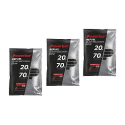 Powerbar Black Line Refuel Clear Recovery Drink  Kohlenhydrat-Protein-Getränkepulver 3er-Set (3x97 g)