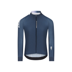 Q36.5 Gregarius Hybrid Collar Fade Radtrikot Herren Langarm