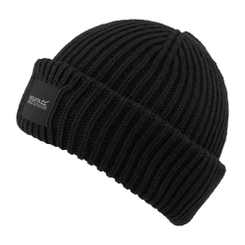 Regatta Connora Fisherman Beanie Mütze Schwarz