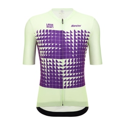 Santini Liege Bastogne Liege Radtrikot kurzarm Herren