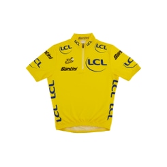 Santini Tour de France 2025 Leader Radtrikot Kinder