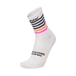 Santini Tour de France Femmes Bretagne Fahrrad Socken