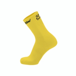 Santini Tour de France Leader Fahrrad Socken