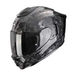 Scorpion Exo 1500 Onyx Carbon Air Solid Integralhelm