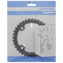 Shimano Trekkingrad-Kettenblatt XT FC-M780/781 36 Z (10-fach)