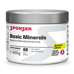 Sponser Basic Minerals Mineralstoff-Getränkepulver (400 g)