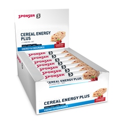Sponser Cereal Energy Plus Energieriegel Box (15 x 40 g)