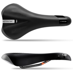 Sportourer X-Race Gel Hi-Viz Fahrrad-Sattel