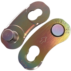 SRAM PowerLock 12-fach Kettenschloss rainbow