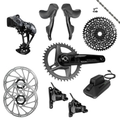 SRAM Rival Mullet eTap AXS 1 x 12-fach Gravel-Gruppe