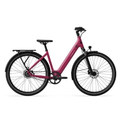 Tenways CGO 800 S E-Bike City Bike Tiefeinsteiger 28" pink