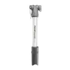Topeak Pocket Rocket Mini Luftpumpe Silber