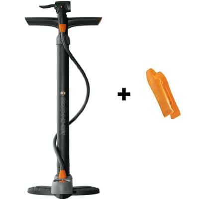 SKS Set: Standpumpe Air X-Press Control + Reifenheber