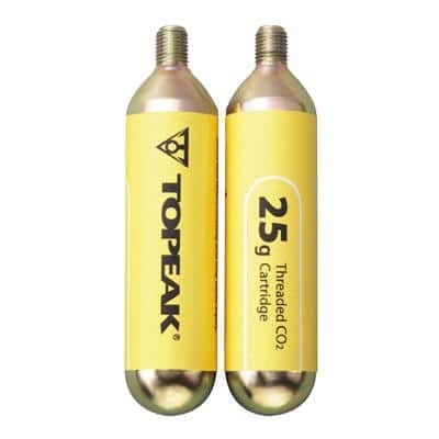 Topeak CO2-Kartuschen mit Gewinde (2 x 25 g)