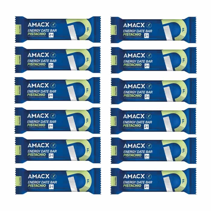 AMACX Energy Date Bar Energieriegel Box 12 x 50 g