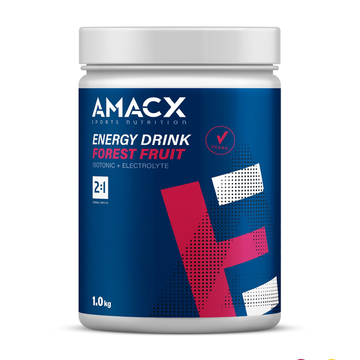 AMACX Energy Drink Iso Drink 1 kg Waldfrucht