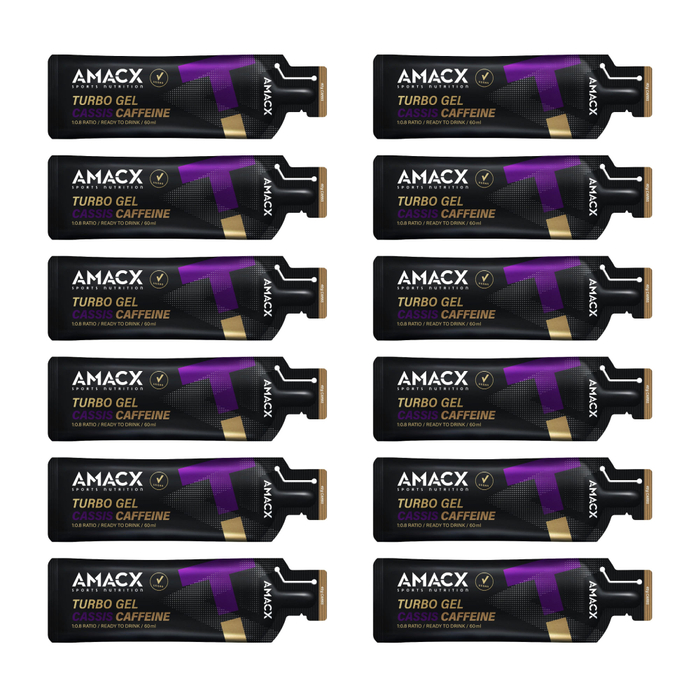AMACX Turbo Gel Energy Gel Box 12 x 60 ml