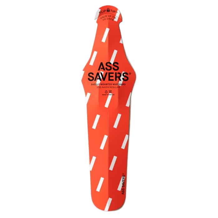 Ass Savers ASR-1 Regular Hinterrad-Spritzschutz Bold Rain Red
