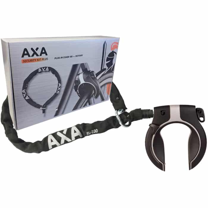 Axa Victory Rahmenschloss inkl. Kette 100 cm