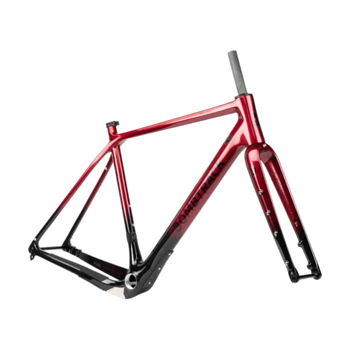 Bombtrack Hook EXT C Frame Fork Set 28" Fahrradrahmen & Gabel rot