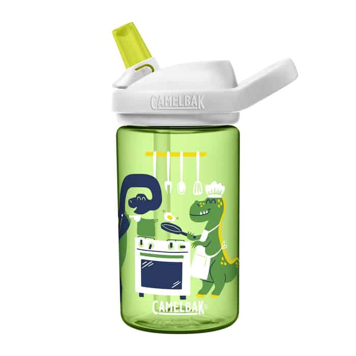 Camelbak Eddy+ Trinkflasche Kinder Chef Dino (400 ml)