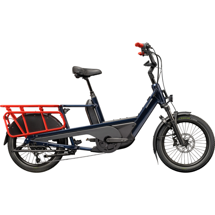 Cannondale Cargowagen Neo 1 E-Bike Lastenrad 20" blau
