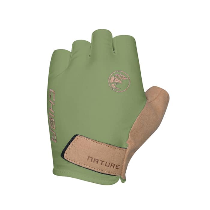 Chiba Nature Eco Fahrradhandschuhe kurz oliv | XXL
