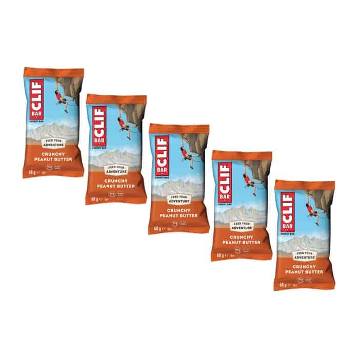 Clif Bar Energieriegel 5er-Set (5 x 68 g) Crunchy Peanut Butter