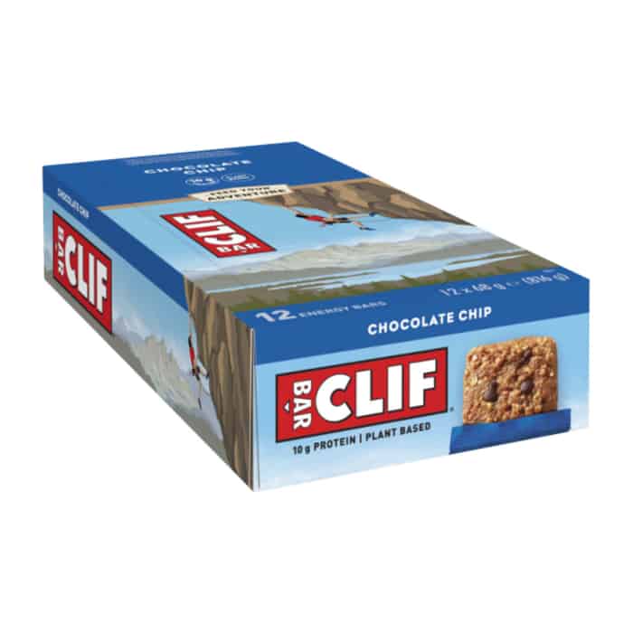 Clif Bar Energieriegel Box (12 x 68 g) Chocolate Chip