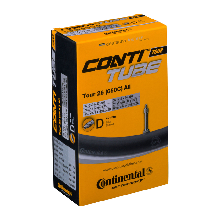 Continental Tour D40 Fahrradschlauch (26")