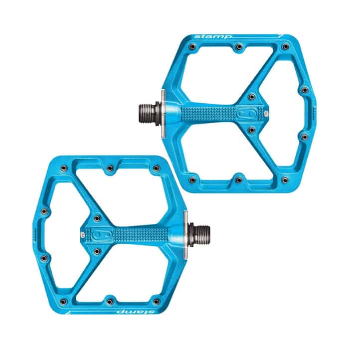 Crankbrothers Stamp 7 MTB-Pedale Small | Blau (Electric Blue)