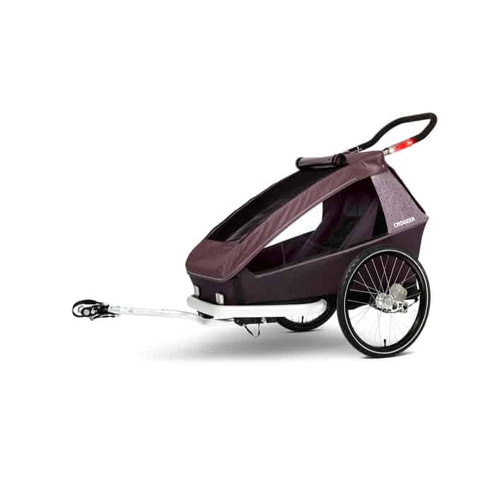 Croozer Kid Vaaya 1 Fahrradanhänger Kinder rot
