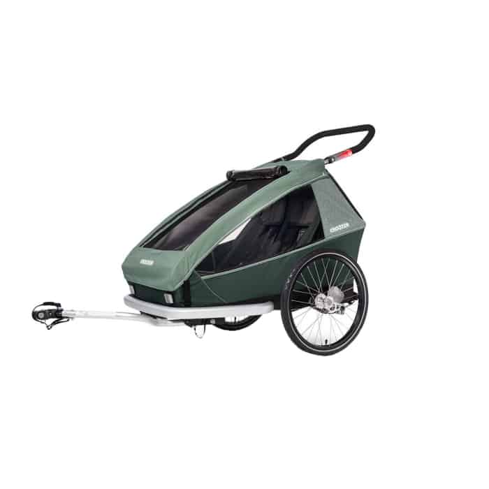 Croozer Kid Vaaya 2 Summer Family Activity Bundle Kinderanhänger rot rot