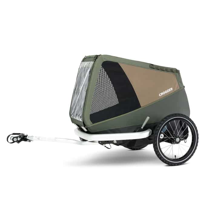 Croozer Dog Enna Fahrradanhänger Hund grün