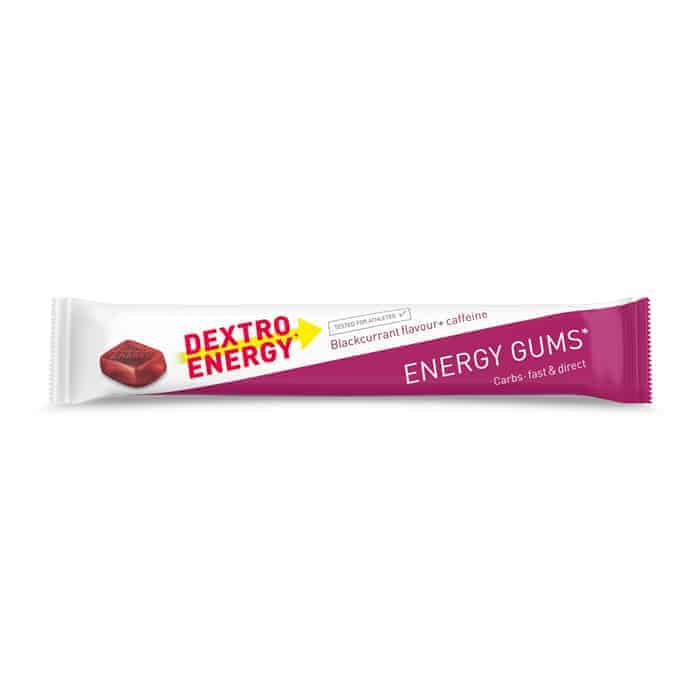 Dextro Energy* Gums Fruchtgummi (45 g) Blackcurrant + Caffein