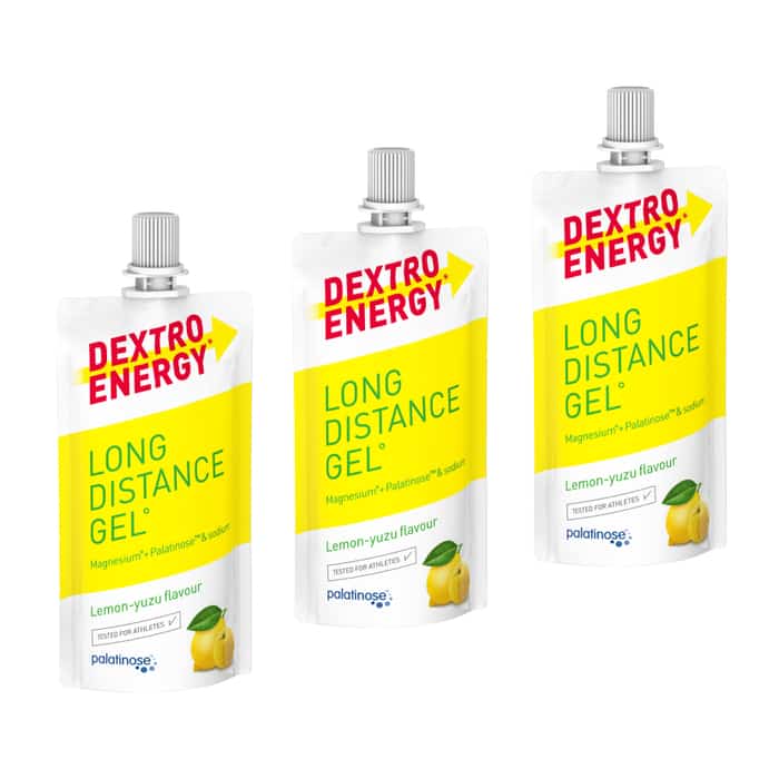 Dextro Energy* Long Distance Gel** Energy-Gel 3er-Set (3x50 ml) Lemon-Yuzu