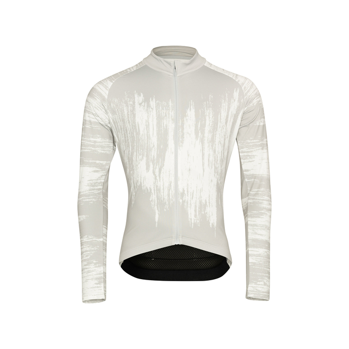 Dynamics Moena II Winter Radtrikot Herren Lang grau | M