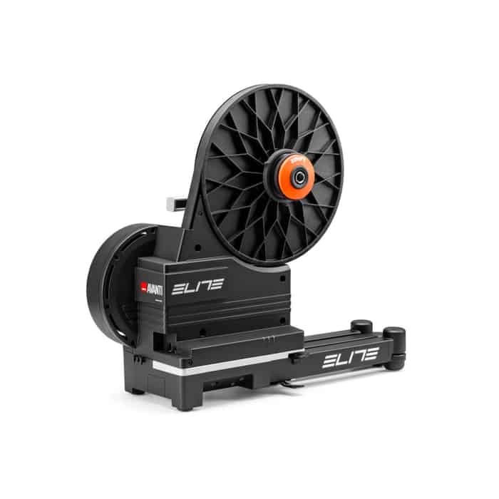 Elite Rollentrainer Avanti mit Zwift Cog und Click Schalthebel