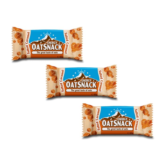 Energy OatSnack Energieriegel 3er-Set (3 x 65 g) Salted Caramel