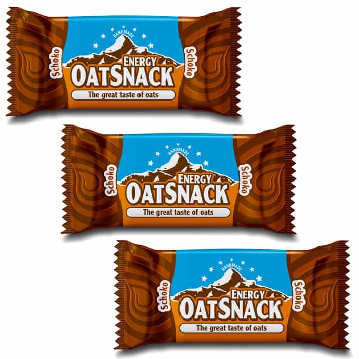 Energy OatSnack Energieriegel 3er-Set (3 x 65 g) Schoko