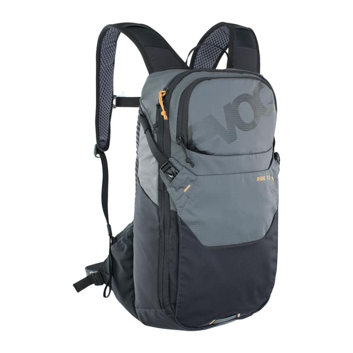 Evoc Ride 12 Fahrradrucksack grau-schwarz