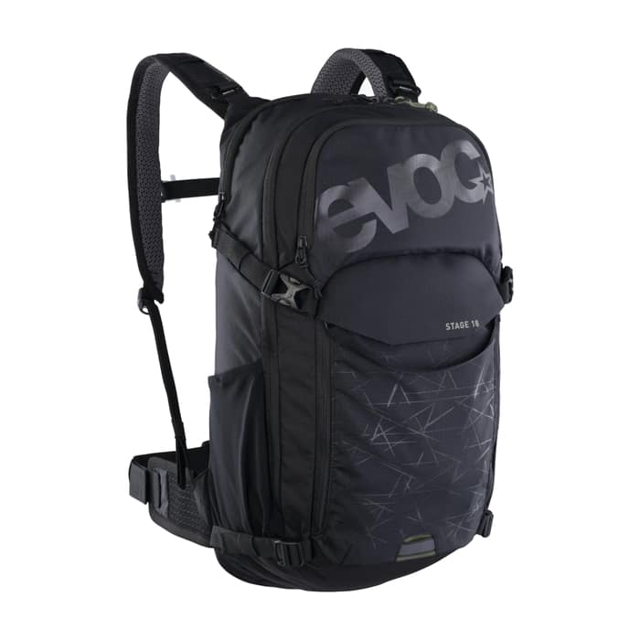 Evoc Stage 18 Fahrradrucksack schwarz
