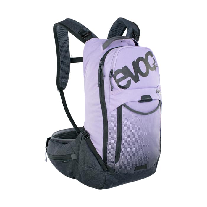 Evoc Trail Pro 16 Protektorrucksack schwarz-lila (L/XL)