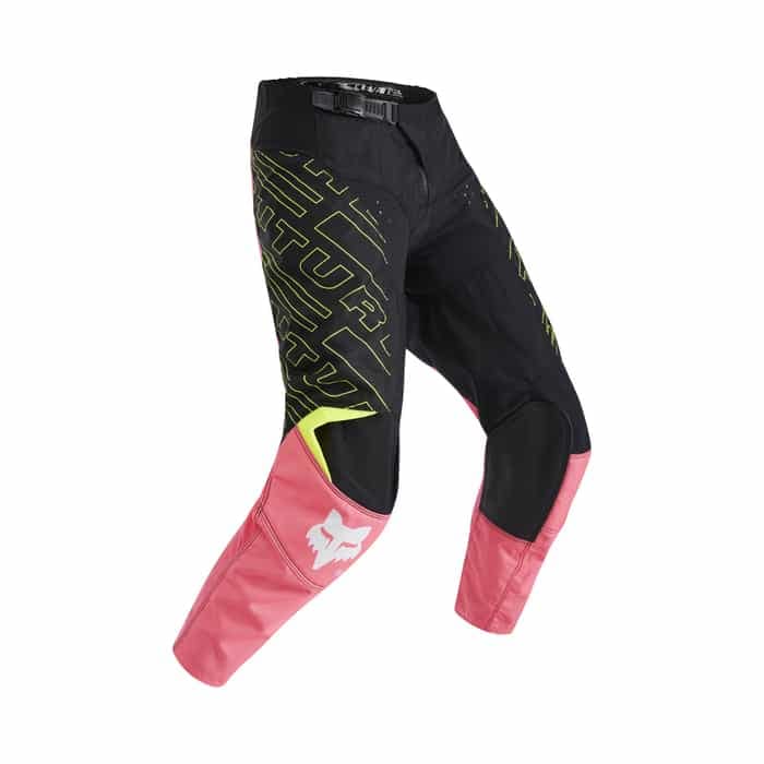 Fox 180 Elevated Kinderhose schwarz pink neon | 24