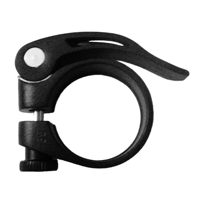 Fuxon JD-SC10 Sattelklemme mit Schnellspanner schwarz