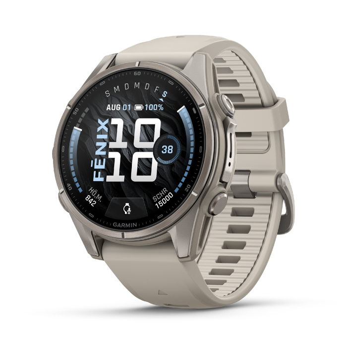 Garmin fēnix 9 Smartwatch 43 mm grau