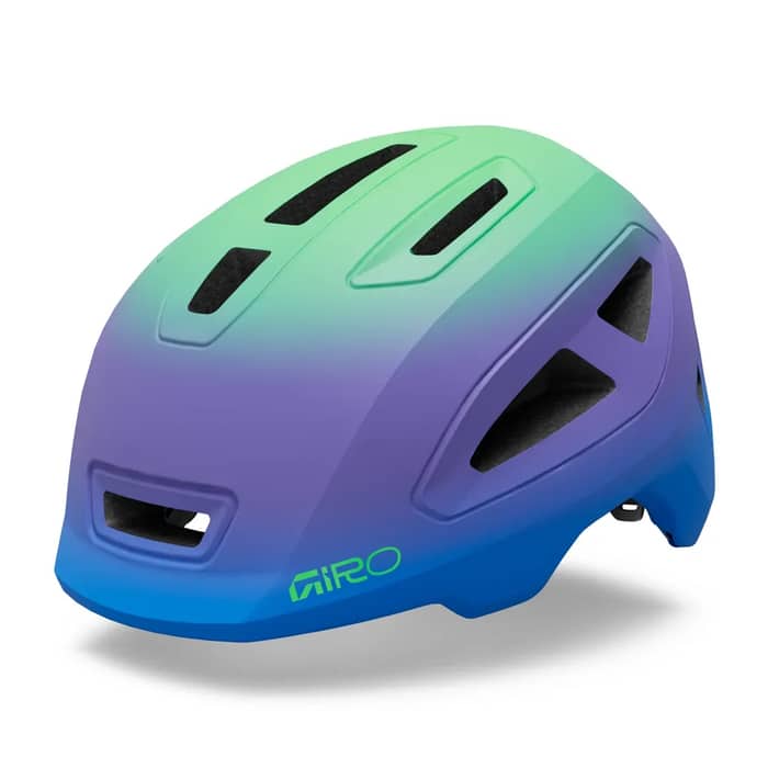 Giro Scamp II Fahrradhelm Kinder matte blue- green | S (49-53 cm)