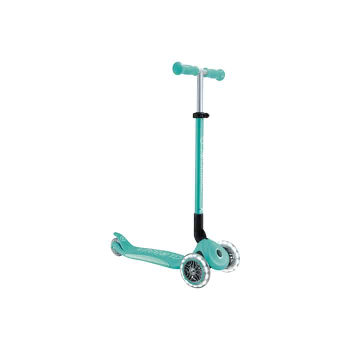 Globber Primo Foldable Plus Lights Scooter mint