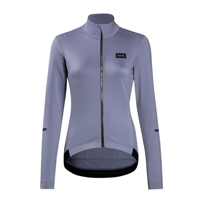 Gore Progress Thermo FZ Radtrikot langarm Damen grau | L/42