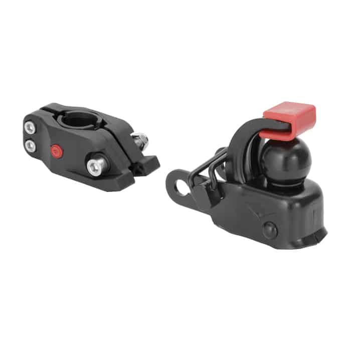 Hebie F1 Fahrrad Anhängerkupplung + Sattelstützen-Adapter